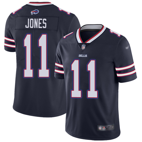 Men Buffalo Bills #11 Zay Jones Limited Navy Blue Inverted Legend NFL Jersey->youth nfl jersey->Youth Jersey